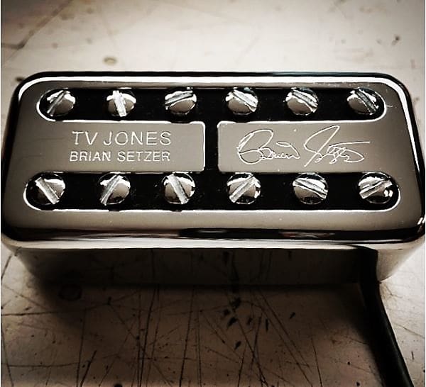 TV Jones Brian Setzer Universal Mount™ Neck Pickup 2022 | Reverb