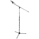 On-Stage MS5700 Mic Pack -Tri Pod Mic Stand, Microphone, Mic Clip, Mic Cable