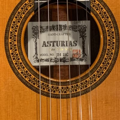 (1985) Asturias JM15C (John Mills Model) Classical Guitar image 2