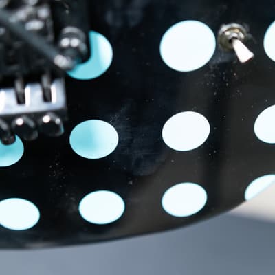 Kramer NightSwan - Black with Blue Polka Dots (9028-7M) image 8