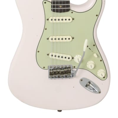 Fender Custom Shop 1960 Stratocaster Journeyman Relic Aged Shell Pink image 2