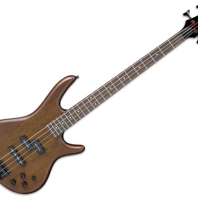 Used Ibanez GSR200B GSR 4-String Electric Bass Guitar - Walnut Flat for sale