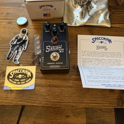Reverb.com listing, price, conditions, and images for spaceman-effects-saturn-vi-harmonic-boost