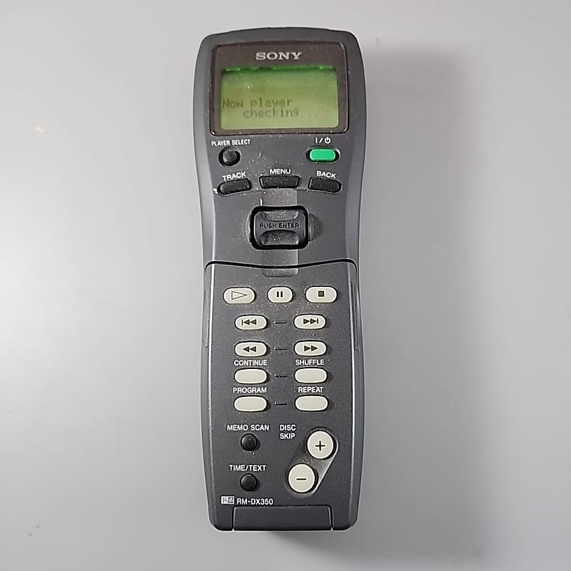 Sony RM-DX350 CD Mega Changer Remote Control CDP-CX350 CDP-CX555ES CDP-CX333ES  			