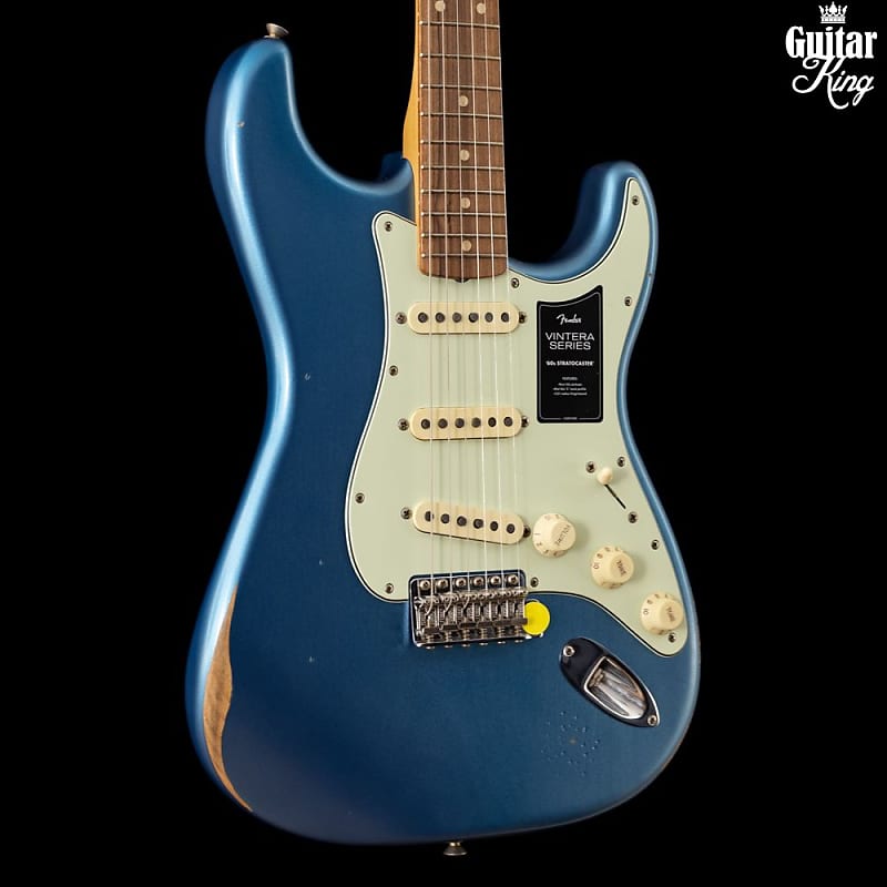 Fender Vintera Road Worn 60s Stratocaster Lake Placid Blue LPB PF SSS |  Reverb Portugal