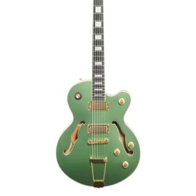 Epiphone Uptown Kat ES Electric Guitar Emerald Green Metallic image 2