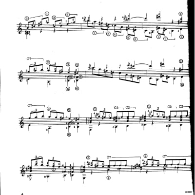 Classical Guitar Sheet Music 9 Sonatas By Domenico Scarlatti Volume II Transcribed for Guitar 1971 image 2