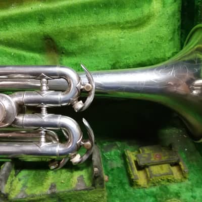 Conn 18B Duo Bore Vintage 1927 Professional Trumpet In Excellent Playing Condition image 2