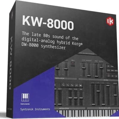 Syntronik 2 Korg DW-8000 (Download)<br>Recreation of 80s sound of the digital-analog hybrid Korg DW-8000
