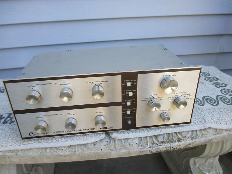 Harmon Kardon Citation IV PreAmplifier Tube Stereo Control | Reverb