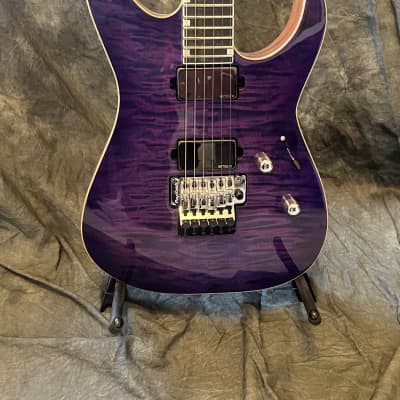 ESP USA M-II NTB FR - Purple Sunburst (2021) image 9