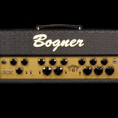 Bogner Goldfinger 45 Black  6V6 Powered Plexi Tone - B-Stock image 5