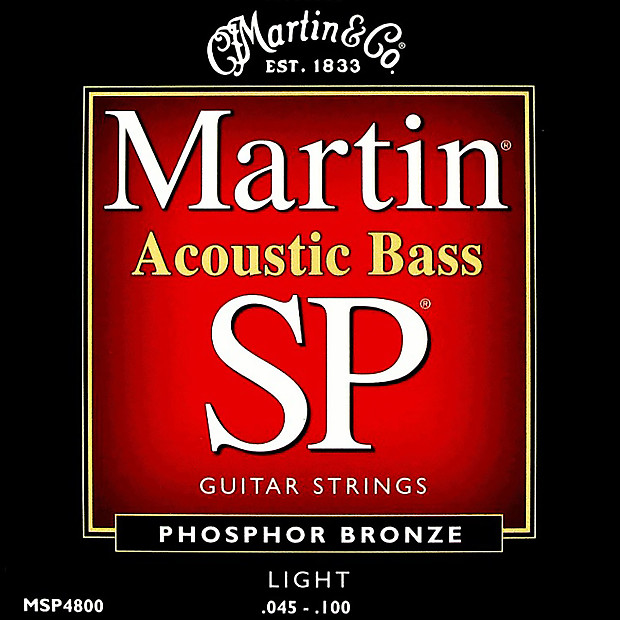 Martin MSP-4800 SP 92/8 Light Acoustic Bass Strings image 2