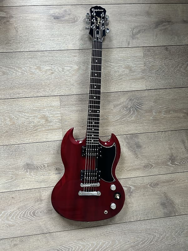 Epiphone SG Special Red (Seymour Duncan JB & Jazz Hot Rodded | Reverb