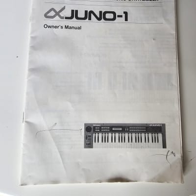 Roland Alpha Juno-1 49-Key Programmable Polyphonic Synthesizer 1985 - 1988 - Black image 15