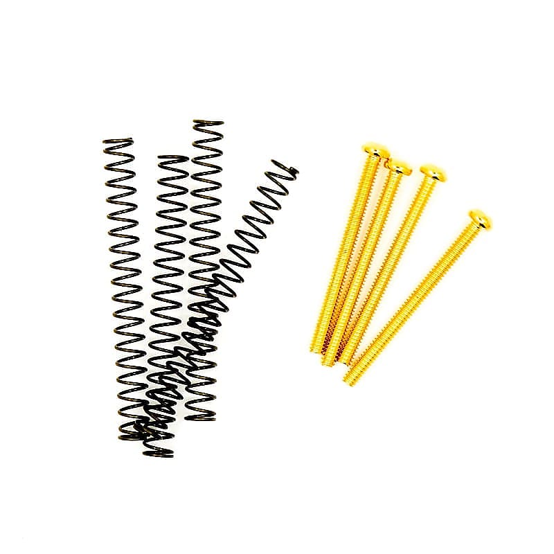 Humbucker Pickup Height Adjusting Screw Set Gold Reverb