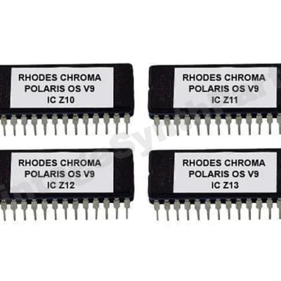 Rhodes Chroma Polaris OS Version 9 Eprom Rom Update Upgrade Firmware