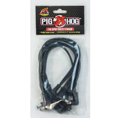 Pig Hog Pig Power 10 Spot Pedal Daisy Chain Cable