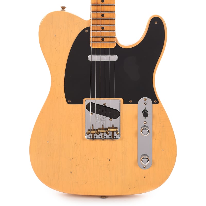 Fender Custom Shop 1952 Telecaster Journeyman Relic Aged Nocaster Blonde  (Serial #R123995)