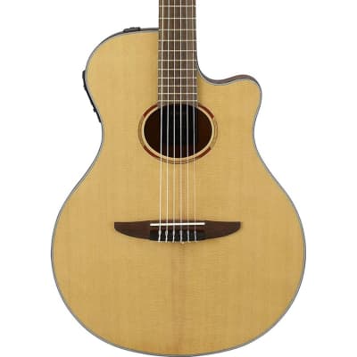 Yamaha NTX1 Nylon String Acoustic-Electric Cutaway Guitar - Natural for sale