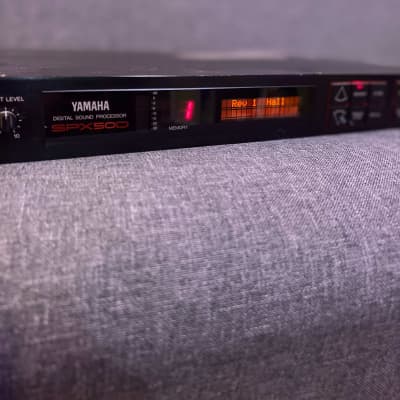 Yamaha SPX50D Digital Sound Processor 1980's Black image 1