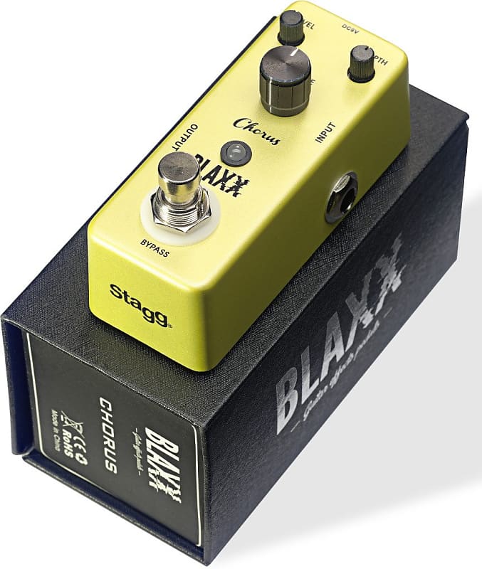 BLAXX Chorus Pedal for Electric Guitar image 1