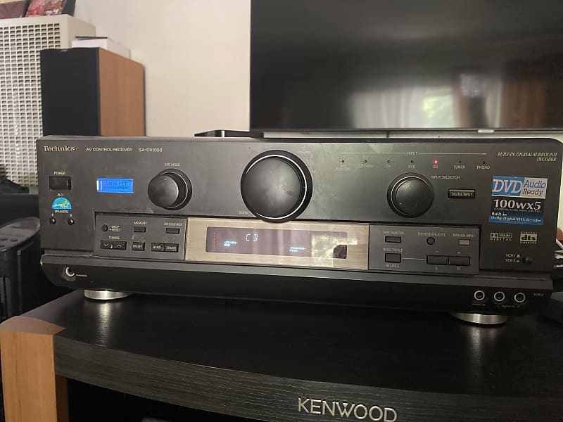 Technics av control Reciver  SA-DX1050 1998 Gray  			