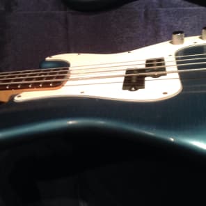 Squier Fender P Ocean Turquoise Metallic Nitro checking E Series Made in Japan image 7