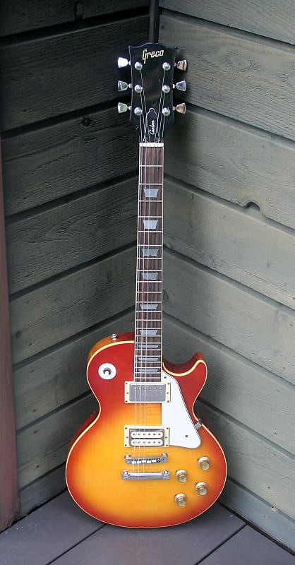 1976 Greco EG550R Red Sunburst | Reverb