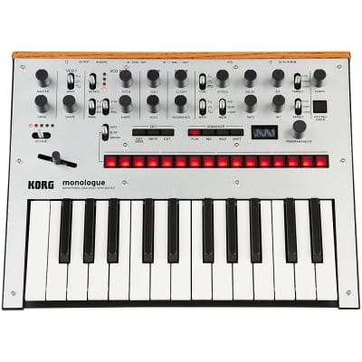 KORG Monologue Monophonic Analog Synthesizer Regular Silver