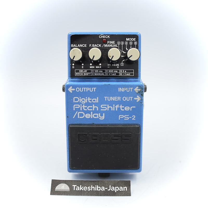Boss PS-2 Digital Pitch Shifter Delay | Reverb Canada