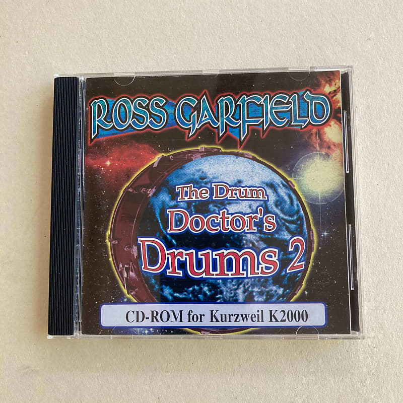 Ross Garfield -- The Drum Doctor's Drums 2 -- Kurzweil K2500/K2000 Sample CD-ROM image 1