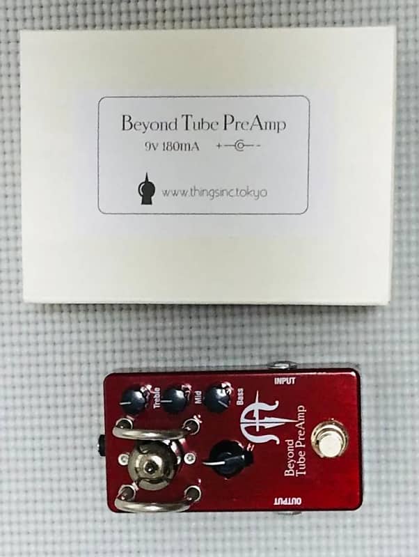Beyond Marty Friedman Preamp Red | Reverb