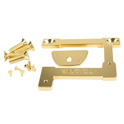 Vibramate V7 Gibson ES-335 Archtop Adapter Kit For Bigsby B7 G Series 24K Gold image 1
