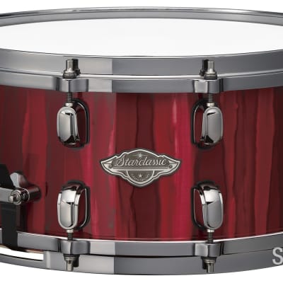 Tama 6.5x14 Starclassic Performer Maple Birch Snare-Crimson image 1
