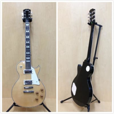 Haze 238 A/N Electric Guitar,Solid Mahogany Body w/Flame Maple Veneer+Free Bag image 2
