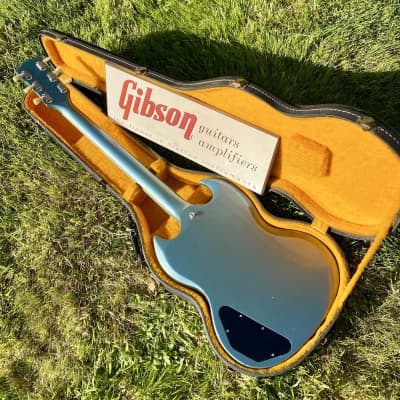 1961 Gibson Les Paul (SG) Pelham Blue - Pelham Blue image 14
