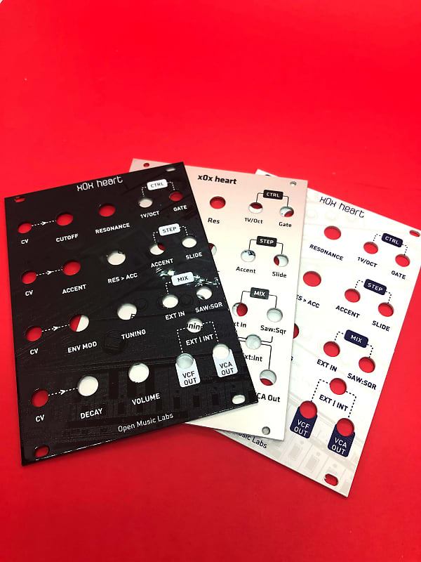 Open Music Labs x0x-heart モジュラーシンセ x0x heart モジュラー