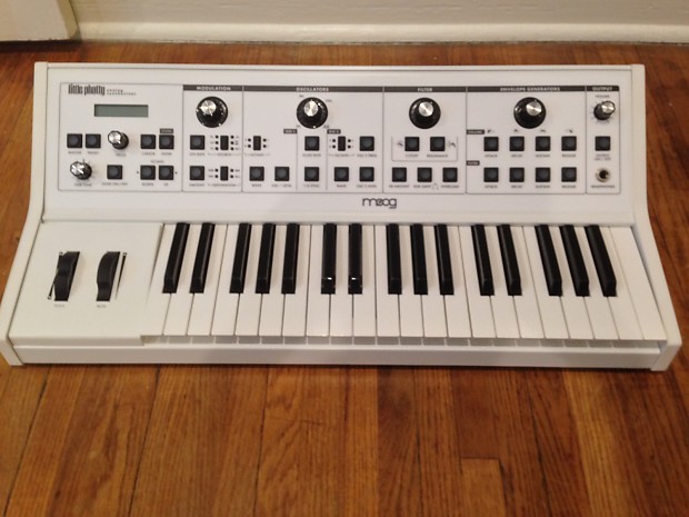 RARE Moog Little Phatty Stage II Synth in Custom White Finish