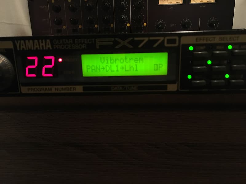 【中古】YAMAHA FX770 GUITAR EFFECT PROCESSOR 中古】YAMAHA FX770 GUITAR EFFECT PROCESSOR Yamaha FX770