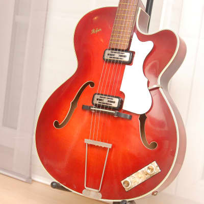 Höfner 455 S E2 – 1961 German Vintage Archtop Jazz Guitar Gitarre for sale