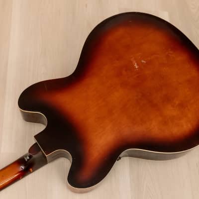 n*k様 テスコ モデル.17 アコースティックギター 1960s Teisco EP-17 Vintage Hollowbody Electric Guitar w