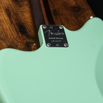 FENDER USA Limited Edition American Professional Jazzmaster "Surf Green + Solid Rosewood" (2019) image 17