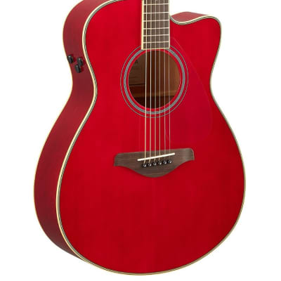 Yamaha B-stock FSC-TA Cutaway Trans Acoustic Electric Guitar x1659