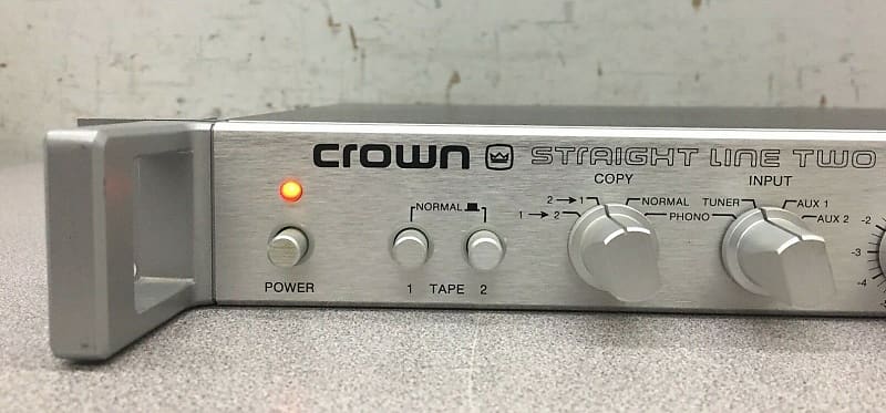 Crown Straight Line Two Preamp SL-2