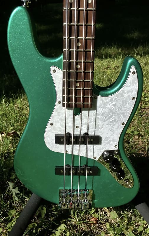 Bacchus Bacchus WJB-mini Short Scale Jazz Bass UNIVERSE Series Green