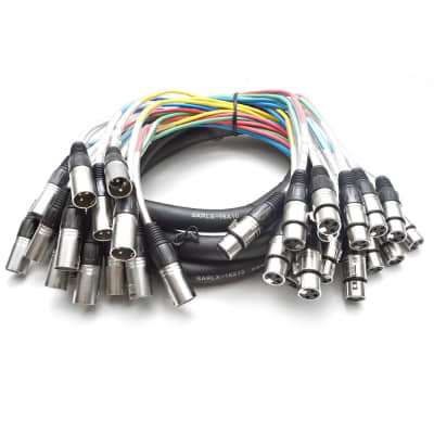 NEW 16 CHANNEL XLR SNAKE CABLE -10 Feet Pro Audio Patch image 2