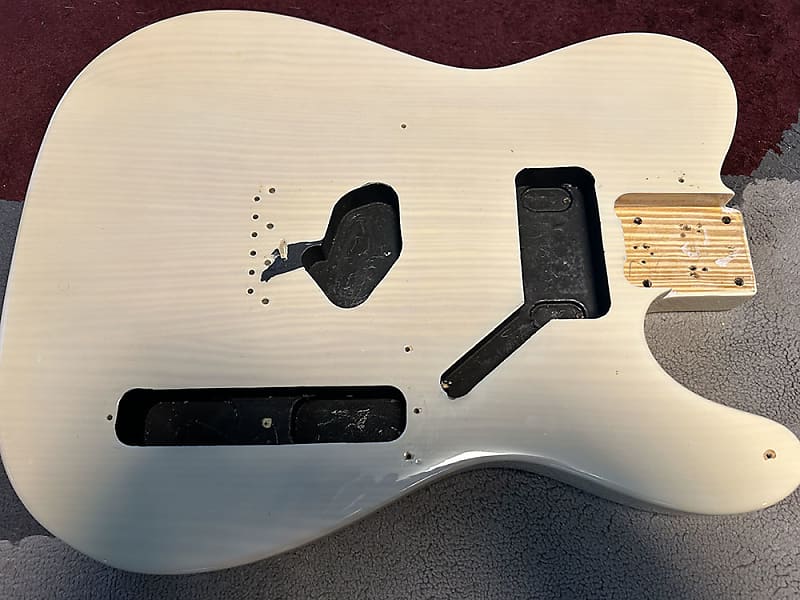 Unknown Telecaster Body 2020s - Olympic White image 1