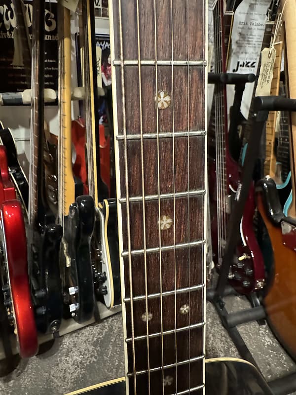 Yamaha FG 455 Acoustic Steel stringed guitar 80s-90s - Sunburst
