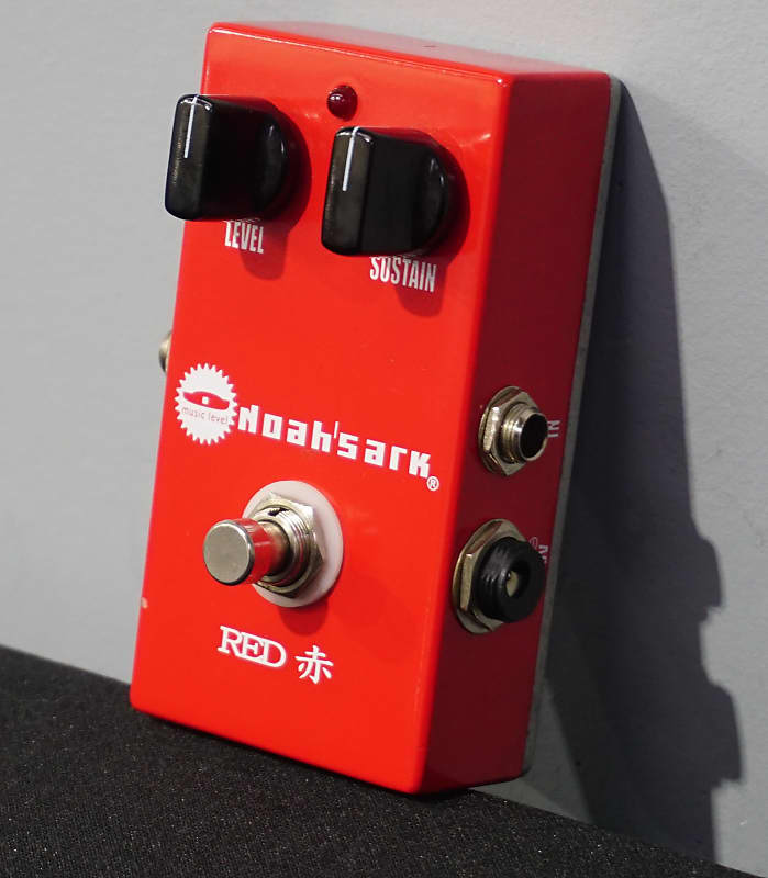 Noah's Ark Custom - Red 赤 Compressor Electric Guitar Effects Pedal Made In  Japan